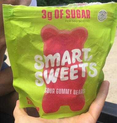 Raspberry Apple Lemon Peach Sour Gummy Bears Candy, Raspberry Apple Lemon Peach Sour