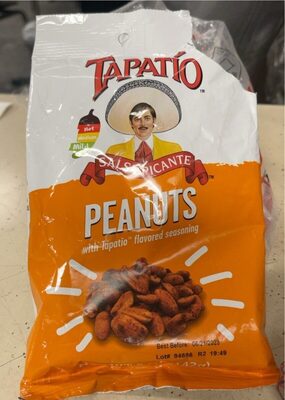 Salsa Picante Peanuts With Tapatio Flavored Seasoning, Salsa Picante