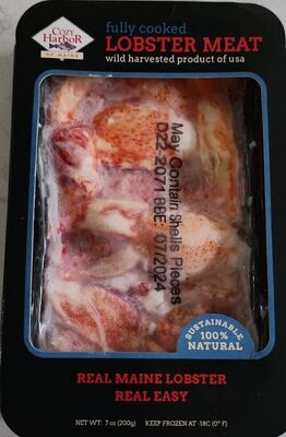 Fully Cooked Lobster Meat