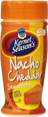 Nacho Cheddar Flavored Popcorn Seasoning, Nacho Cheddar