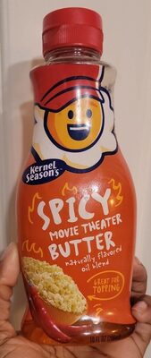 Spicy Movie Theater Butter Popcorn, Spicy Butter