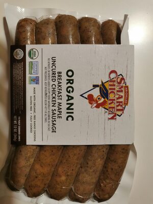 Breakfast Maple Uncured Organic Chicken Sausage, Breakfast Maple