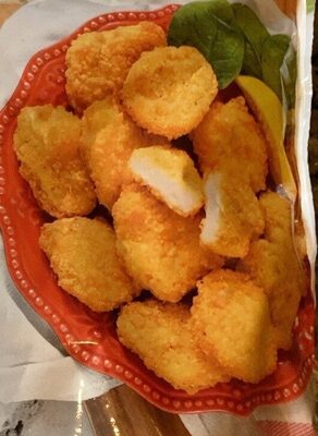 Chicken Breast Nuggets Panko-Breaded Nugget-Shaped Chicken Breast Patties, Chicken Breast Nuggets