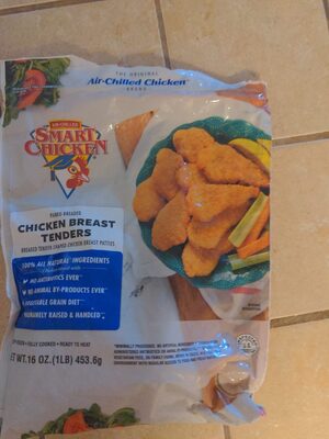 Panko-Breaded Tenders-Shaped Chicken Breast Patties, Panko-Breaded Chicken