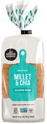 Gluten Free Millet & Chia Bread, Millet & Chia