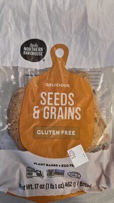 Gluten Free Seeds & Grains Bread, Seeds & Grains