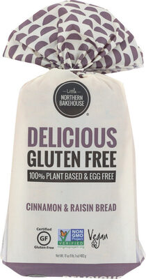Gluten Free Cinnamon & Raisin Bread, Cinnamon & Raisin