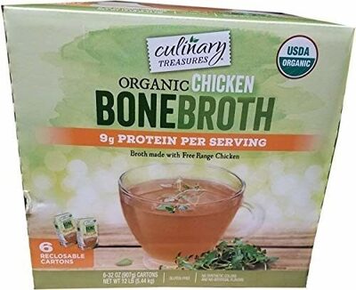 Gluten-Free Organic Chicken Bonebroth, Chicken