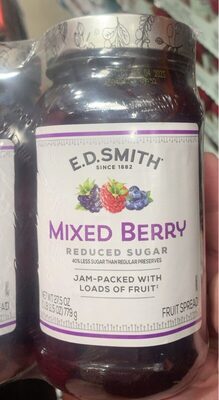 Mixed Berry Fruit Spread, Mixed Berry