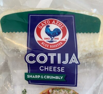 Cotija Sharp & Crumbly Cheese, Cotija