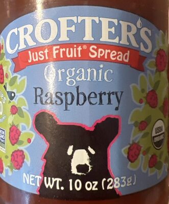 Organic Raspberry Spread, Raspberry