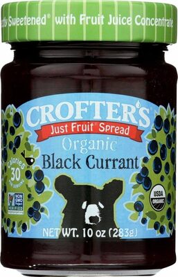 Organic Spread, Black Currant