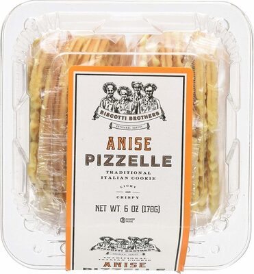Anise Pizzelle Italian Waffle Cookie, Anise