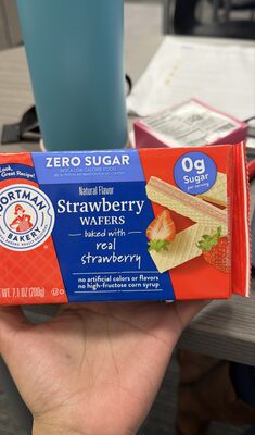 Strawberry Baked With Real Strawberries Wafers, Strawberry