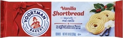 Vanilla Shortbread Cookies, Vanilla