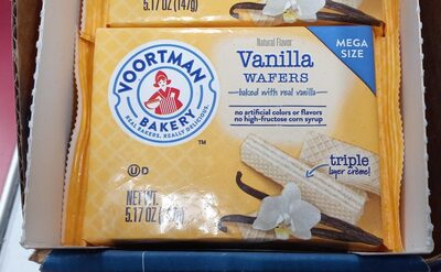 Vanilla Flavor Wafers, Vanilla