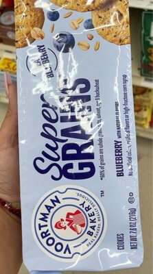Blueberry Super Grains Cookies