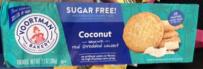 Sugar Free! Coconut Cookies, Coconut