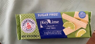 Sugar Free! Key Lime Wafers, Key Lime