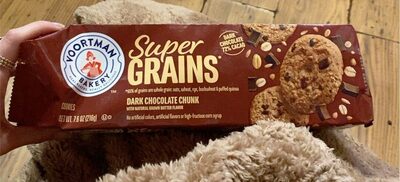 Dark Chocolate Chunk Super Grains Cookies, Dark Chocolate Chunk