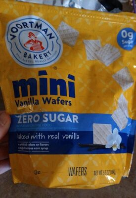 Zero Sugar Mini Vanilla Wafers, Vanilla