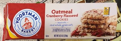 Cranberry Flaxseed Oatmeal Cookies, Cranberry Flaxseed