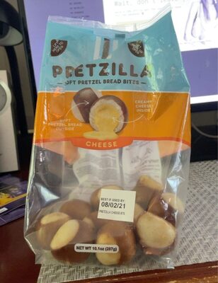 Cheese Soft Pretzel Bread Bites, Cheese