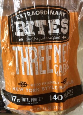Three Net Carbs New York Style Bagels, Three Net Carbs New York Style