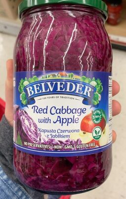 Belveder Red Cabbage With Apple, 31.74 Oz