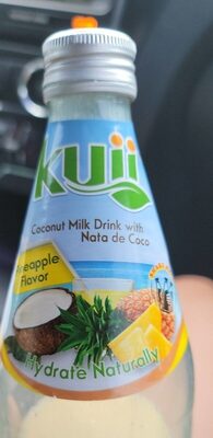 Pineapple Flavor Coconut Milk Drink With Nata De Coco, Pineapple