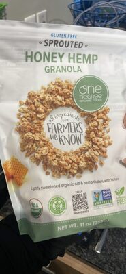 Sprouted Honey Hemp Granola, Honey Hemp