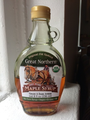 100% Pure Organic Maple Syrup