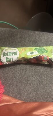 Appleways Whole Grain 1.2 oz Soft Oatmeal Apple Bar, Individually Wrapped - Each