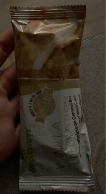 Appleways Whole Grain 1.2 oz Soft Oatmeal Vanilla Celebration Bar, Individually Wrapped - Each
