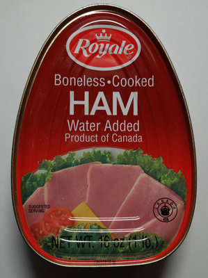 Boneless, Cooked Ham