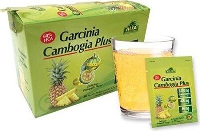 Delicious Pineapple Flavor Garcinia Cambogia Plus Dietary Supplement Powder Packets, Delicious Pineapple