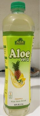 Pineapple Flavored Aloe Drink With Pulp, Pineapple