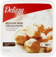 Belgian Mini Cream Puffs, Belgian