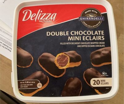 Double Chocolate Mini Eclairs, Double Chocolate