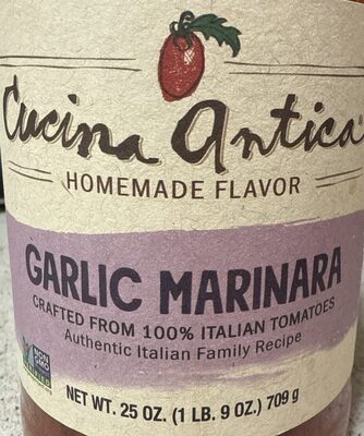 Marinara Garlic Premium Cooking Sauce