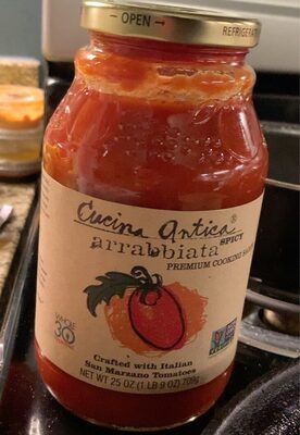 Spicy Arrabbiata Premium Cooking Sauce, Arrabbiata