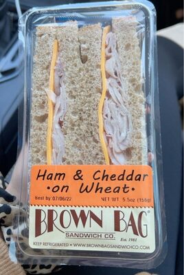 Ham & Cheddar On Wheat, Ham & Cheddar