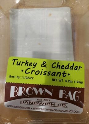 Turkey And Cheddar Croissant, Turkey And Cheddar