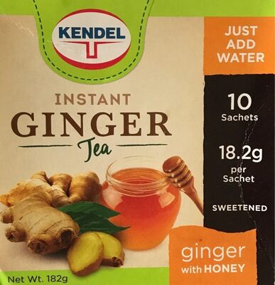 Ginger With Honey Instant Tea, Ginger; Honey