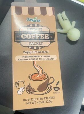 Premium Arabica Instant Coffee Packets