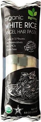 Organic White Rice Pasta, Angel Hair