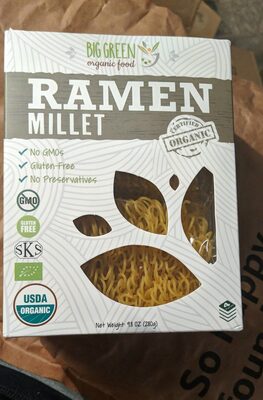 Millet Pasta, Ramen