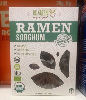 Sorghum Pasta, Ramen