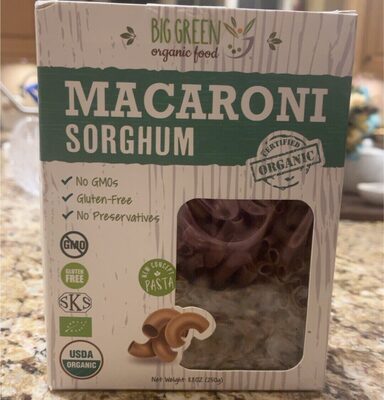 Sorghum Pasta, Macaroni