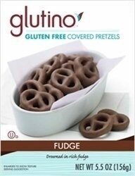 Fudge Gluten Free Covered Pretzels, Fudge